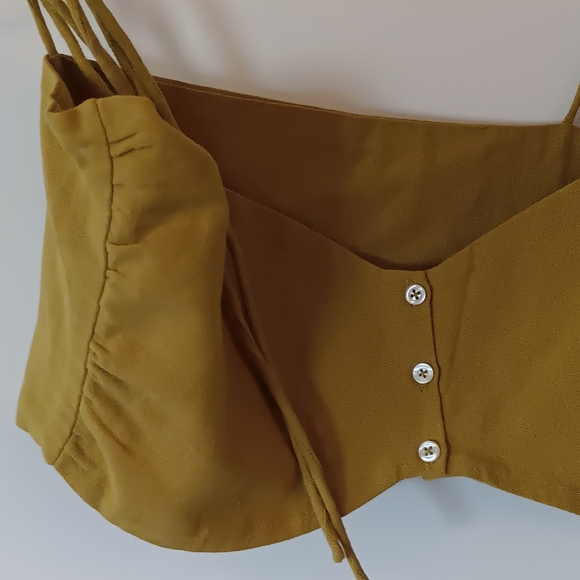 Mirah Maja Orchid tie top pistachio large - Picture 7 of 13